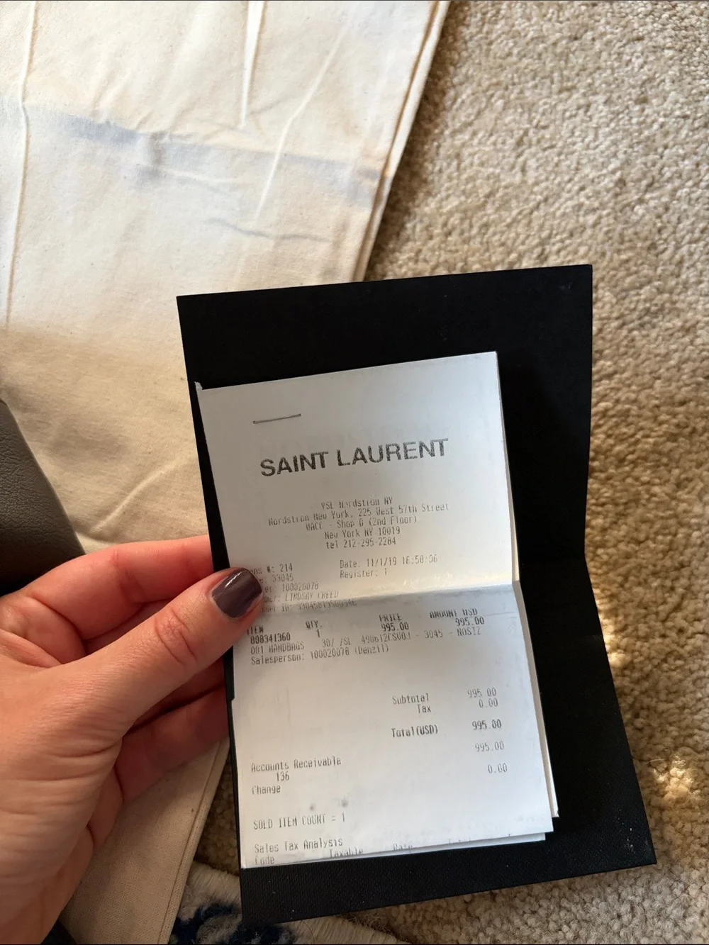 Saint Laurent classic saint